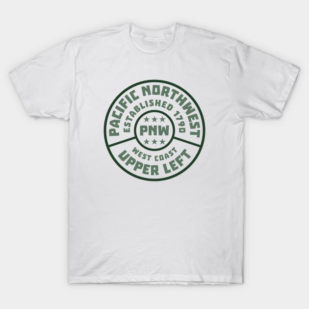 Pacific Northwest T-Shirt by happysquatch